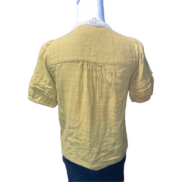 Madewell Pembroke Top in Mahan Plaid XXS - Picture 5 of 5